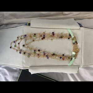 Ross Simons multi gemstone necklace.